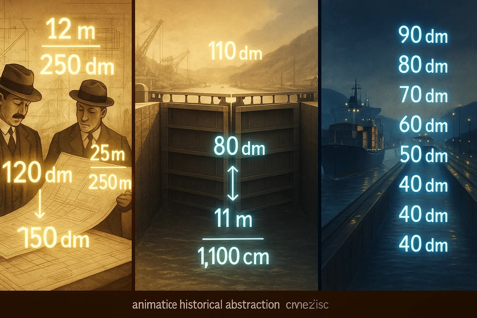 미터에서 데시미터 변환기