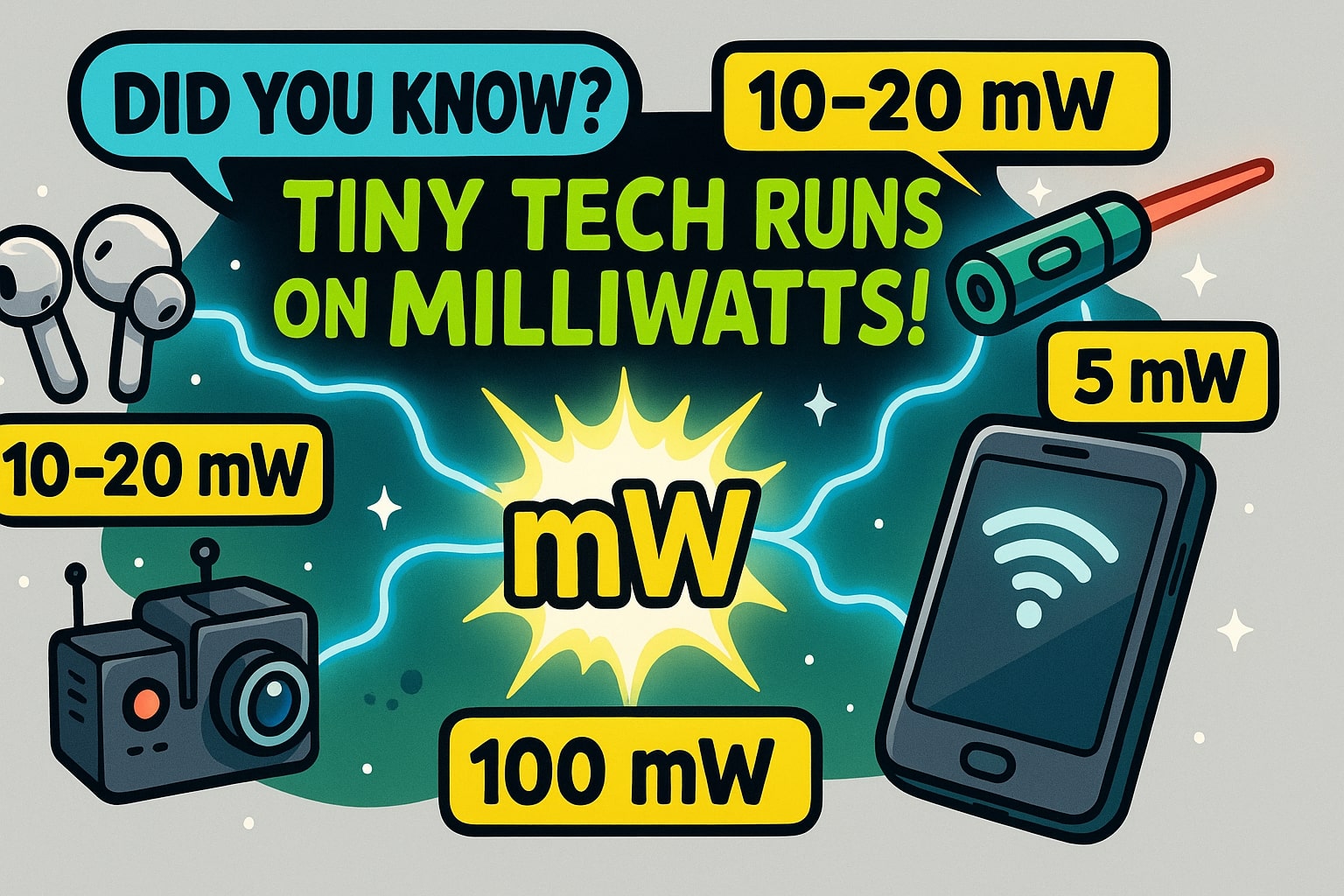 밀리와트에서 와트 변환기