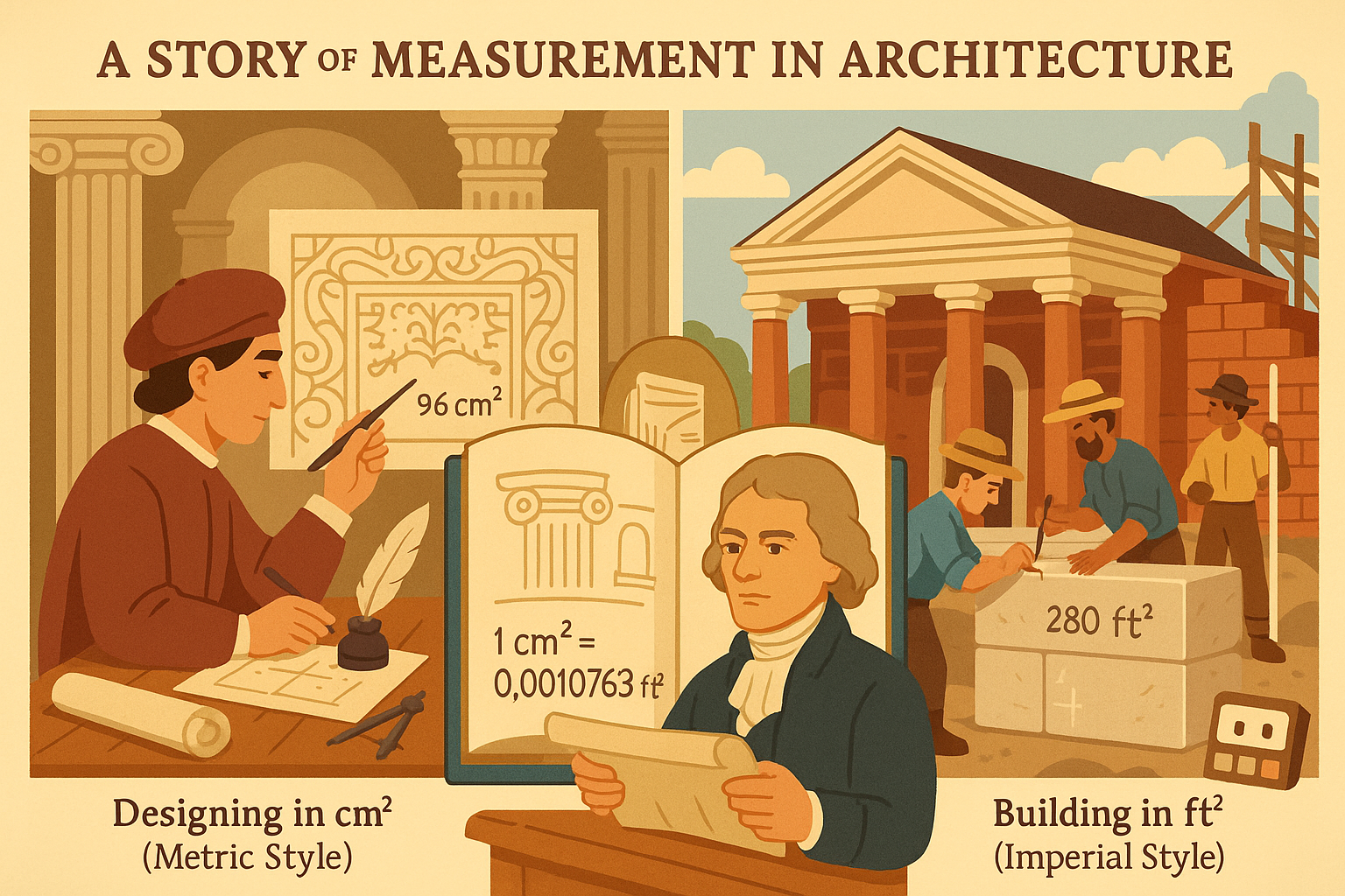 제곱센티미터를 제곱피트로 변환기