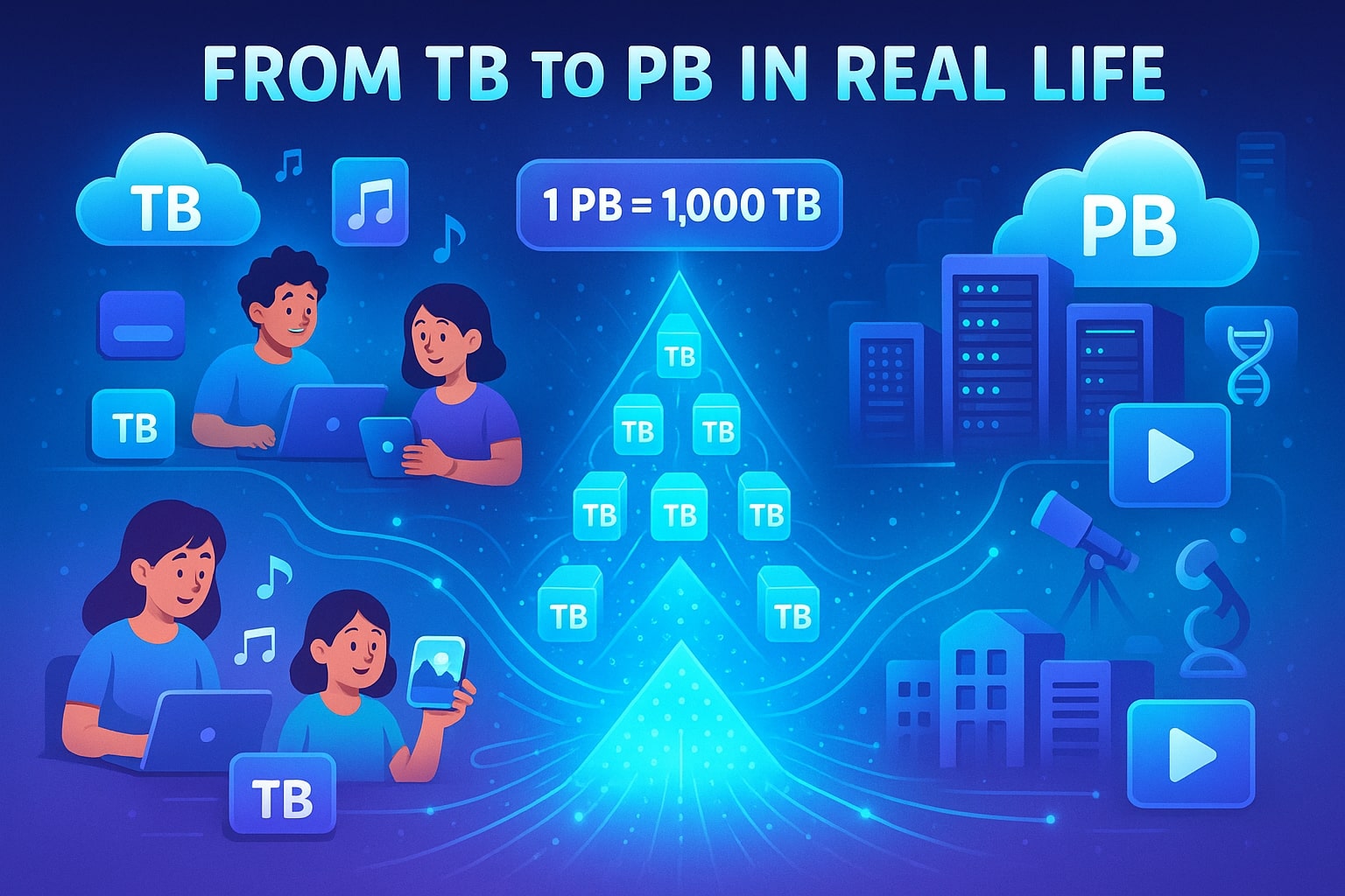 테라바이트에서 페타바이트로 변환기