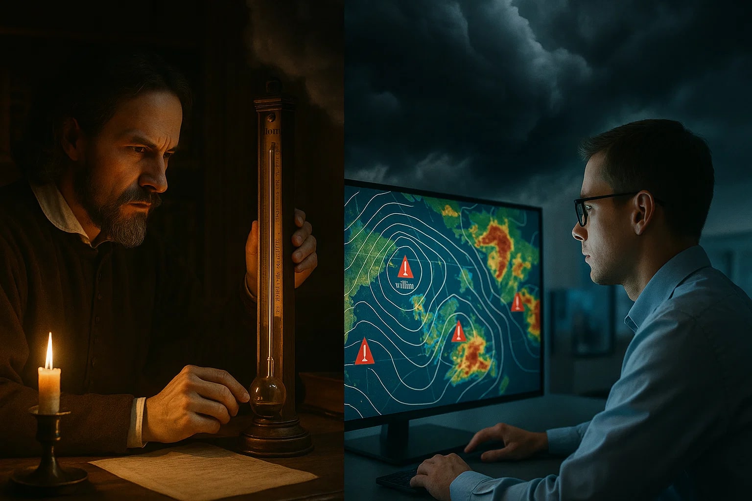 토르에서 밀리바로 변환기