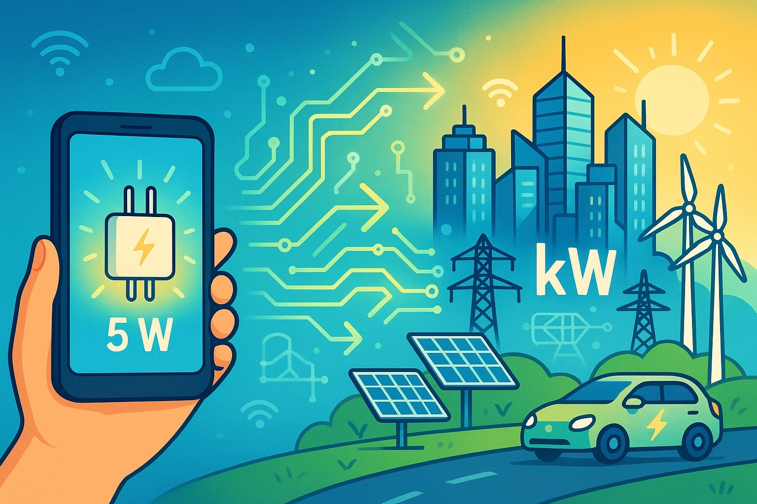 와트에서 킬로와트 변환기