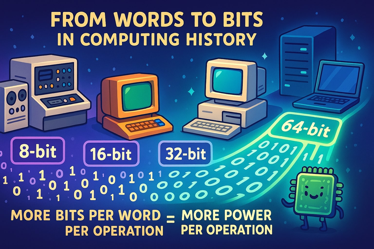 Words to Bits Converter